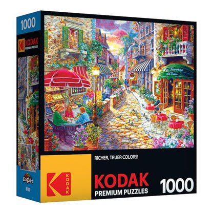 RoseArt - Kodak Premium - Late Afternoon in Italy - 1000 Piece Jigsaw Puzzle for Adults - style: Late Afternoon in Italy