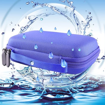 Hard Carrying Case Compatible with RG40XX V Handheld Game Console RG 40XXV,Analogue Pocket Handheld Game Console (Case Only) (blue) - style: Blue
