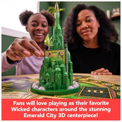 Spin Master Games Wicked The Movie Cooperative Family Game | Based On The New Movie, Work Together To Defeat The Wizard, Fun For Family Game Night, Kids Game, For 2-4 Players, Ages 10+ - style: Wicked Board Game