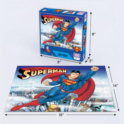 MasterPieces 100 Piece Jigsaw Puzzle for Kids - 14"x19" - Superman - style: Superman