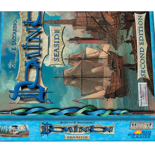 Rio Grande Games: Seaside Second Edition- Strategy Board Game, Rio Grande Games, Ages 14+, 1-4 Players, 90-120 Min