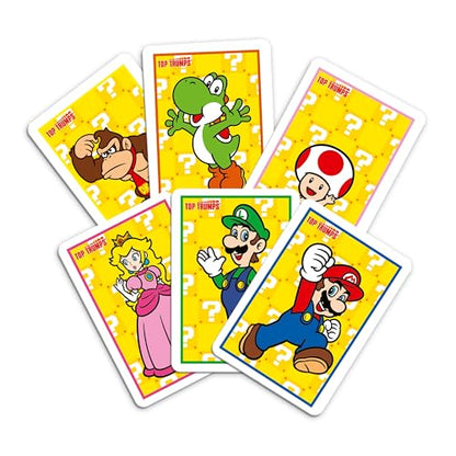 Top Trumps Match Game Super Mario – Family Board Games for Kids and Adults – Matching Game and Memory Game – Fun Two Player Kids – Memories and Learning, Board Games for 4 and up