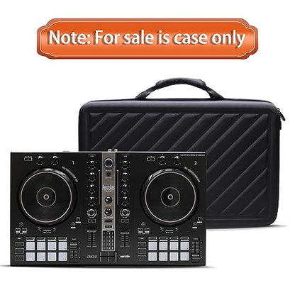 LTGEM DJ Controller Case for Hercules DJControl Inpulse 300 MK2 - Hard Storage Travel Protective Carrying Bag - size: Hercules Inpulse 300 MK2