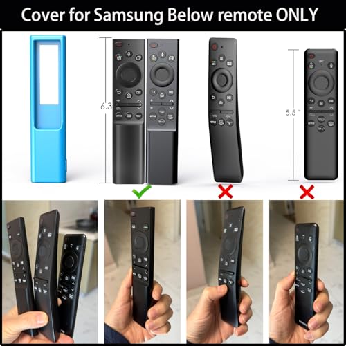 Remote Cover for Samsung Smart TV, Silicone Protective Case for Solar Cell BN59-01357 BN59-01385 BN59-01265A BN59-01388A Controller Case Skin Sleeve Green - color: Green