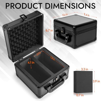 Top Loader Storage Box, Graded Card Storage Boxes, Trading Card Organizer Cases, PSA Card Case Slab Case Holder for Sports Cards, Holds 186+ Top Loaders - size: 2 Row