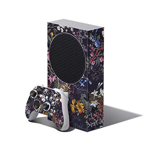 MightySkins Skin Compatible with Xbox Series S Bundle - Midnight Blossom | Protective, Durable, and Unique Vinyl Decal wrap Cover | Easy to Apply and Change Styles | Made in The USA
