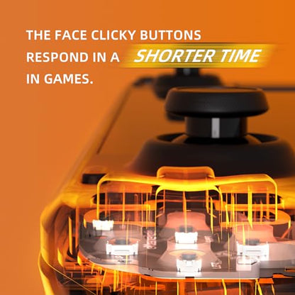 eXtremeRate Face Clicky Kit for Steam Deck OLED Handheld Console, Custom Dpad View A B X Y Menu Keys Face Buttons Mouse Clicky Kit for Steam Deck OLED Console - WITHOUT Console - size: Strong Version