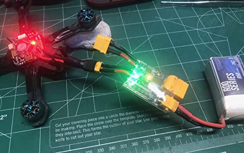 VIFLY ShortSaver V2 Smart Smoke Stopper Electronic Fuse to Detect and Prevent Short-Circuit and Overload, Power Switch for Receiver Binding XT30 XT60 Available