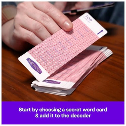 Spin Master Games, Password Party Game, As Seen on The Tonight Show with Keke Palmer, The Viral Party Card Game, Friendsgiving, 4+ Players, for Ages 14 & Up