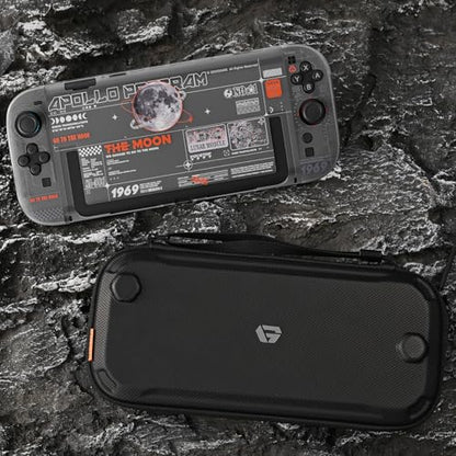GeekShare Hard Case Compatible with Nintendo Switch 2 (2025), Anti-Scratch Dockable Protective Cover for Switch 2 with Detachable Joysticks, The Moon - color: The Moon-Black