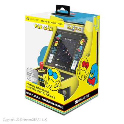 My Arcade Pac-Man Micro Player Pro: 6.8" Handheld Game, Arcade Classics - style: Pac Man