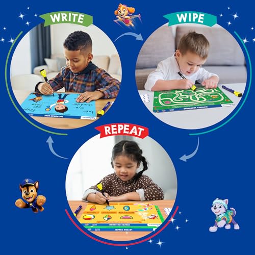 Skillmatics I Can Write PAW Patrol - Reusable Preschool Learning Activities, Educational Toy and Game, Back to School Supplies, Gifts for Students, Kids, Toddlers Ages 3, 4, 5, 6 - style: 4. I Can Write PAW Patrol
