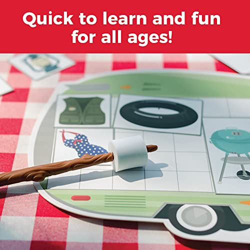 MindWare Slappy Camper Strategy Game - Think Fast and Fill Your Camper – for 2-4 Players – Ages 5 and Up