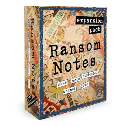 Ransom Notes Expansion Pack One - The Ridiculous Word Magnet Party Game | Easy to Learn in 1 Minute for Hilarious Game Nights. 3+ Players Base Game Not Included - color: Expansion Pack One