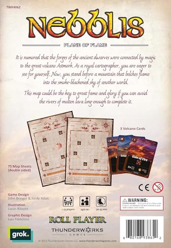 Cartographers: Map Pack 1, Nebblis | Expansion for The Award-Winning Game of Map Drawing | Strategy Flip and Write Fantasy Board Game | Family Game for 1-75 Players by Thunderworks Games - style: Pack 1