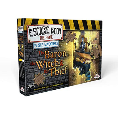 Escape Room The Game Puzzle Adventures: The Baron, The Witch and The Thief | Jigsaw Puzzle and Escape Room in One for Adults and Teens (English Version) - style: The Baron, the Witch & the Thief
