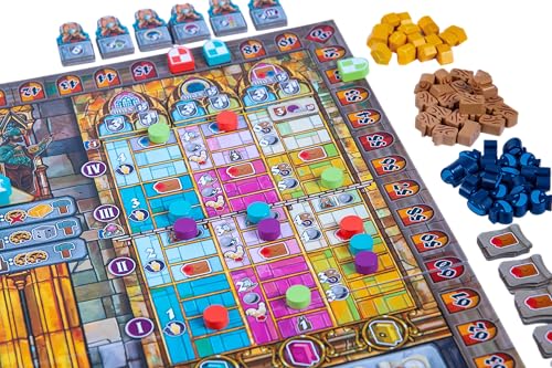 Devir - Orloj: The Prague Astronomical Clock Board Game, Heavy Strategy Game for Experts & Adults, Ages 14+, 1-4 Players, 120 Playtime, (English Version)