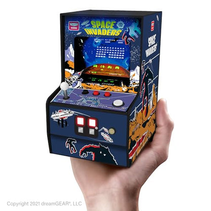 My Arcade Space Invaders Micro Player: Mini Arcade Machine Video Game, Fully Playable, 6.75" Collectible Premium Edition - style: Space Invaders