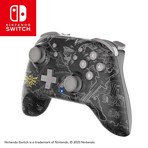 HORI Wireless HORIPAD (The Legend of Zelda Edition) Pro Controller with Motion Control for Nintendo Switch - Officially Licensed by Nintendo
