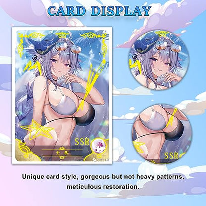 Goddess Story 2YUAN08 Series - LuoShui, Booster Box Anime Girl Collection Trading Cards (NS2-8) - color: Ns2-8