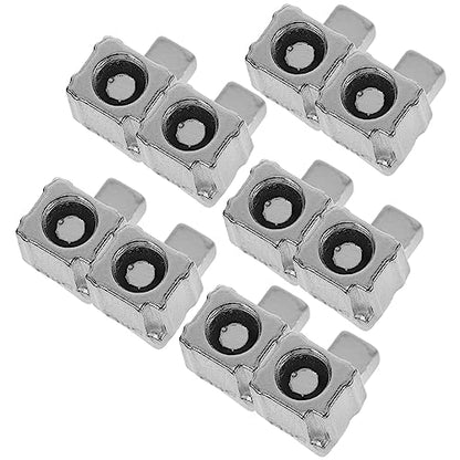Beaupretty Metal 5 Pairs Replacement Lock Buckle for Controller Repair Latches Gamepad Lock Compatible for Switch
