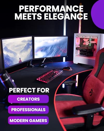 Arozzi Arena Angelo Gaming Desk Pad Black | Desk-Wide Microfiber, 88.6 x 28 in, Anti-Slip Rubber Base, Water-Resistant, Machine Washable - color: Angelo Black