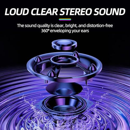 RGB Computer Speakers, USB Powered PC Sound Bar with Inline Remote Control & Colorful Lights for Desktop, Laptop, Monitor (Black) - color: FT-25-1