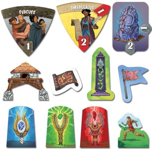 Castle Panic: Crowns and Quests | Expansion | Board Game for Adults and Family | Cooperative | Ages 8+ | for 1 to 6 Players | Average Playtime 45 Minutes | Made by Fireside Games - style: Crowns & Quests Expansion