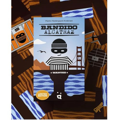 Bandido Alcatraz Card Game (10th Anniversary Edition) | Cooperative Escape Game for Families & Friends, Portable Travel-Friendly Strategy Game, Ages 6+, 1-4 Players, 15 Min Playtime