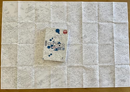 MicroMacro: Crime City - All in | Murder Mystery and Detective Game | 16 Search and Find Detective Cases | Cooperative Board Games for Teens and Adults | Ages 12+ | 1-4 Players | 15-45 min