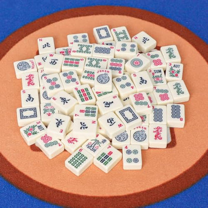 1.2” American Mahjong Tiles, 160 American Mahjong Tiles (Tiles Only, No Dice and Other Accessories) - color: Ivory
