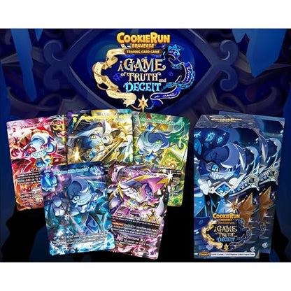 CookieRun TCG: A Game of Truth & Deceit - 4 Booster Pack Bundle - Braverse Trading Card Game, Strategy Play & Battle Deck-Building, Randomly Assorted