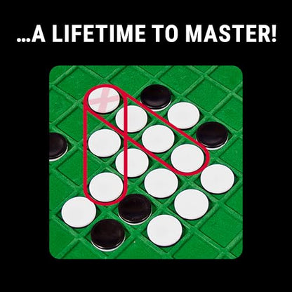 Ravensburger Othello - Classic Strategy Board Game for 2 Players - Easy to Learn, Hard to Master - Fast-Paced Family Fun - Ages 8+