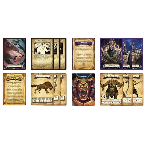 Avalon Hill, HeroQuest The Horde of The Ogres Companies Pack - Roleplay Game - You Must Have The HeroQuest Base Game System - English Version - style: THE HORDE OF THE OGRES