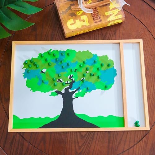 Premium Montessori Math Material Series Kit 1, 27lbs 17-Piece Complete Curriculum for Toddlers & Kids 3+, Solid Beechwood Sensory Math Materials, Homeschool & Preschool Classroom Math Toys - color: Math Series Kit 1
