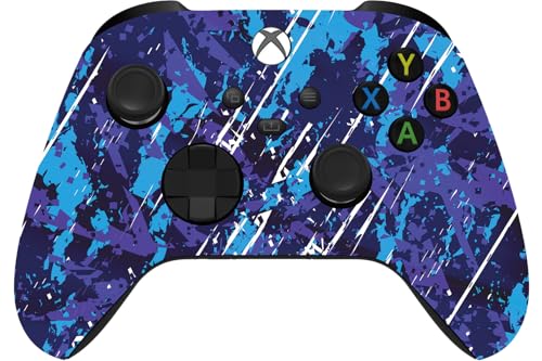 Custom Controllerzz Wireless Controller for Microsoft Xbox Series X/S & Xbox One - Custom Soft Touch Feel - Custom Series X/S Controller (X/S Midnight Surge) - color: X/S Midnight Surge
