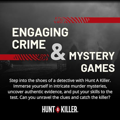 Hunt A Killer: R.I.P at The Rodeo, Solve The Murder of a Rodeo Clown, Mystery Box Game for True Crime Fans, Murder Mystery Game for Adults, Play Detective at Home, Designed for 1+ Players Ages 14+ - style: R.I.P at The Rodeo