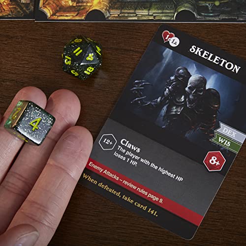 Hasbro Gaming Dungeons & Dragons: Bedlam in Neverwinter Board Game, Escape Room, Cooperative Strategy Games for Ages 12+, 2-6 Players, 3 Acts Approx. 90 Mins Each (Amazon Exclusive)