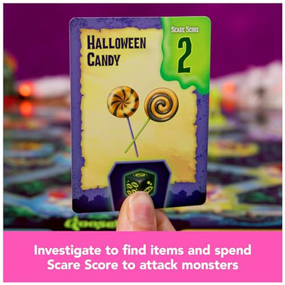 Goosebumps The Game, The Spooky Childrens Books Series Now a Scary Fun Monster Board Game for Ages 8 & Up