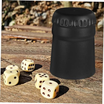 Mini Dice Shaker Cup Frosted Plastic Cup for Party Games Role Playing and Board Games Compact Design for Easy Storage and Clean-up Home Ktv and Bar Entertainment