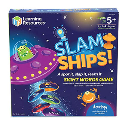Learning Resources Slam Ships Sight Words Game - style: Slam Ships
