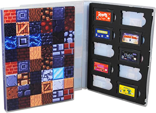 UniKeep Game Cartridge Storage Case for Nintendo Gameboy Advance - Holds 10 Games - color: various
