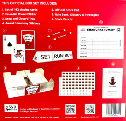 Shanghai Rummy Card Game Complete Box Set | Complete Box Set