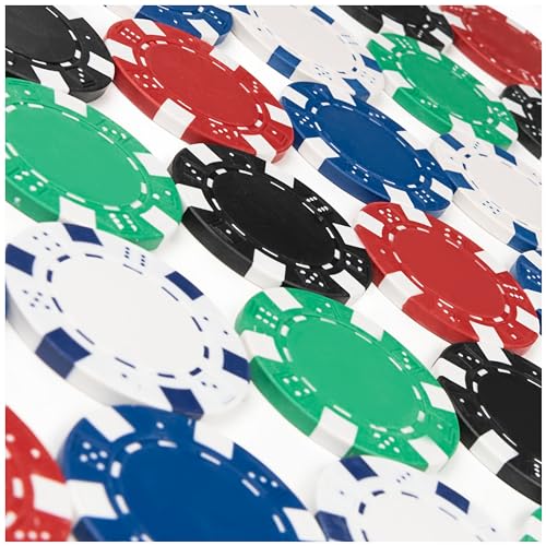 Spin Master Games, Cardinal Classics, 300-Piece Poker Set with Aluminum Carrying Case & Professional Weight Chips & Poker Dice, for Ages 8+ - style: 300-Piece Poker Set