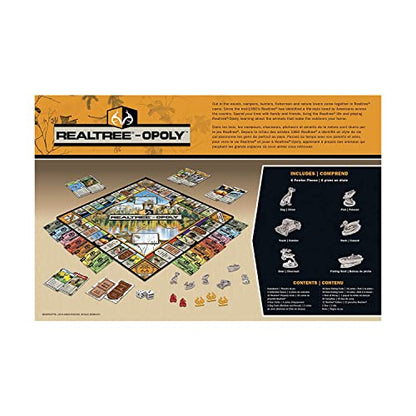 MasterPieces Opoly Board Games - Realtree Opoly - Officially Licensed Board Games for Adults, Kids, & Family - color: Multicolor