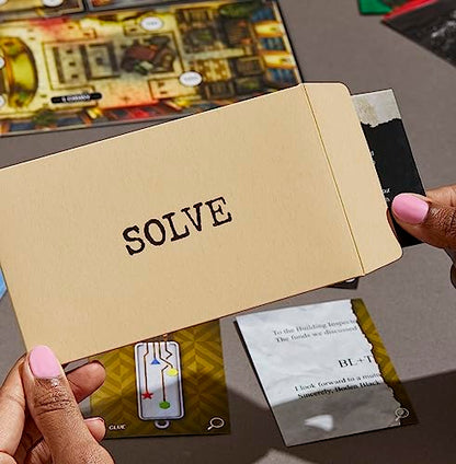 Clue Escape: The Midnight Hotel Board Game, Clue Escape Room Game, 1-Time Solve Mystery Games, Family Games for Ages 10+, 1-6 Players, 90 Mins. Avg. - style: The Midnight Hotel