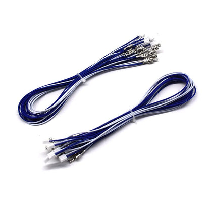 Arcity 20 Pcs Arcade Button Wires Harness Cable for Zero Delay USB Encoder PCB with 0.187" 4.8mm Terminals 15.74inch Compatible with Micro Switches HAPP Style Arcade Buttons Joysticks New - color: 0.187 inch(4.8mm)-L:15.74in