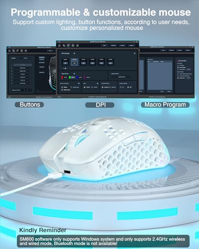 60 Percent Keyboard and tri Mode Wireless Gaming Mouse