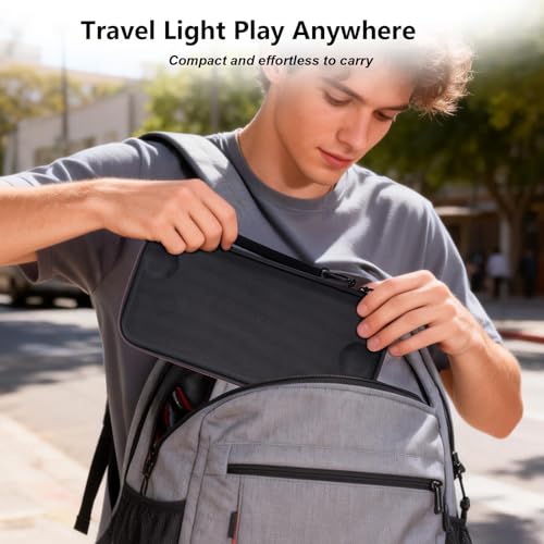 JOYLINK Carrying Case for Nintendo Switch 2, Modular 2-in-1 Dock/Pro Controller Storage Cases + Ultra Slim Carrying Case Travel, All in One Hard Carrying Case with 14 Game Cards Slots