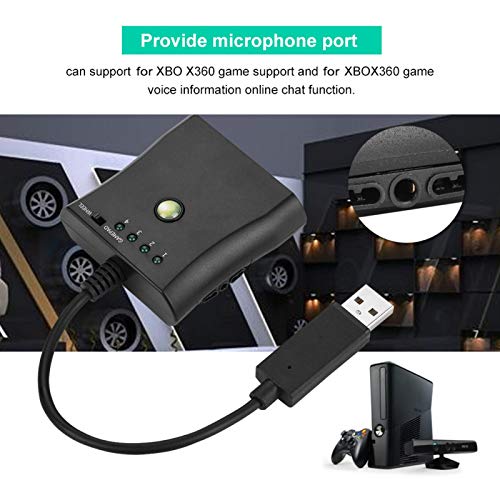 KUIDAMOS High-Definition Controller Adapter Converter, Supports Vibration and Enhances Gaming Experience, Works with PC and Xbox 360